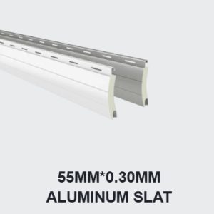 Aluminijumska lamela 55 mm × 0,30 mm
